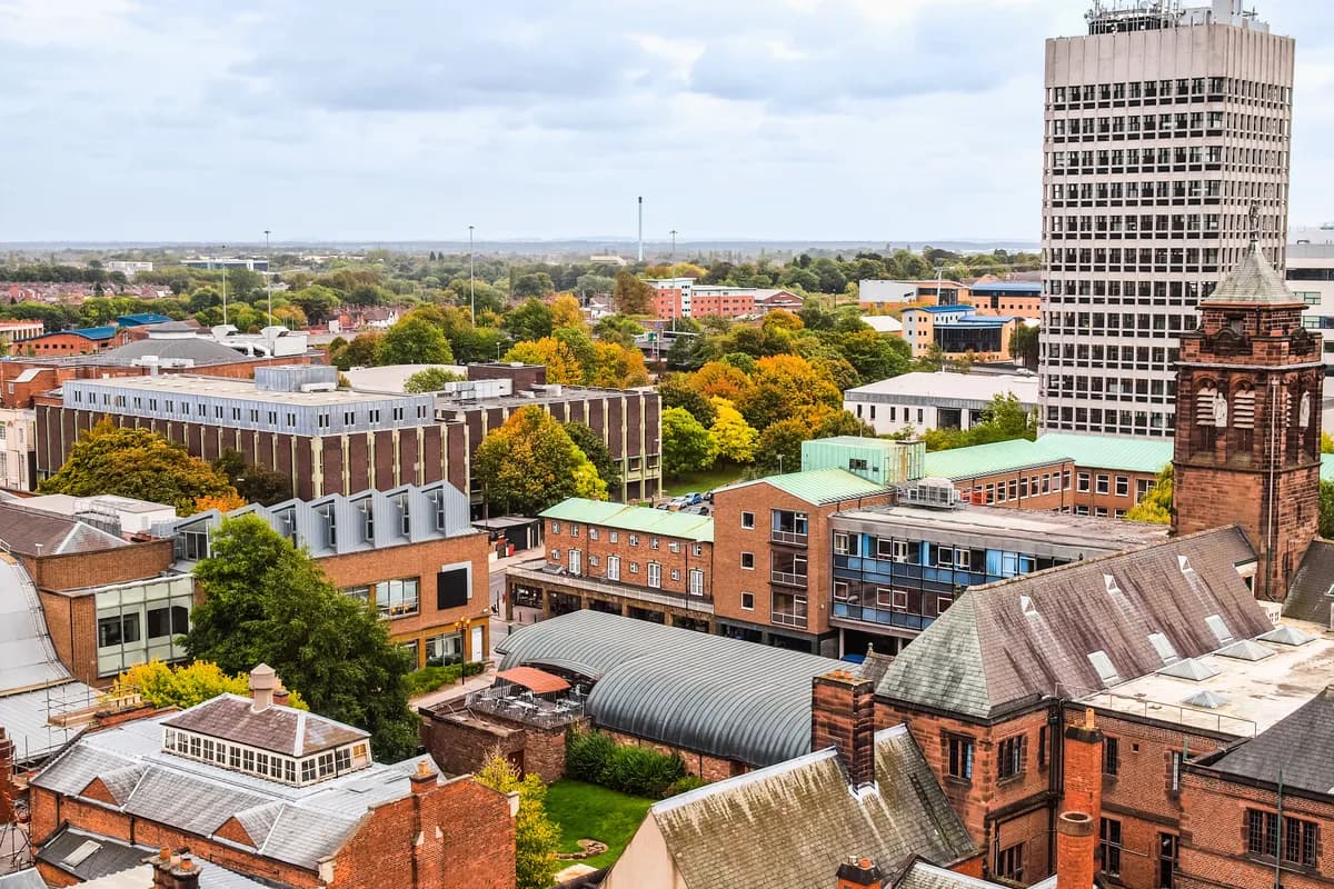 Coventry cityscape