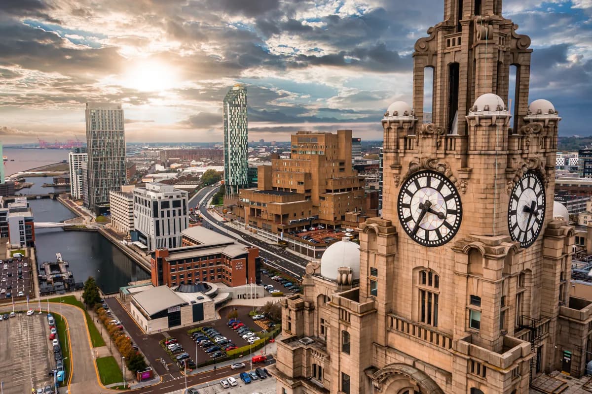 Liverpool cityscape
