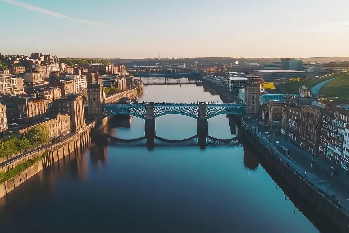 Newcastle upon Tyne cityscape