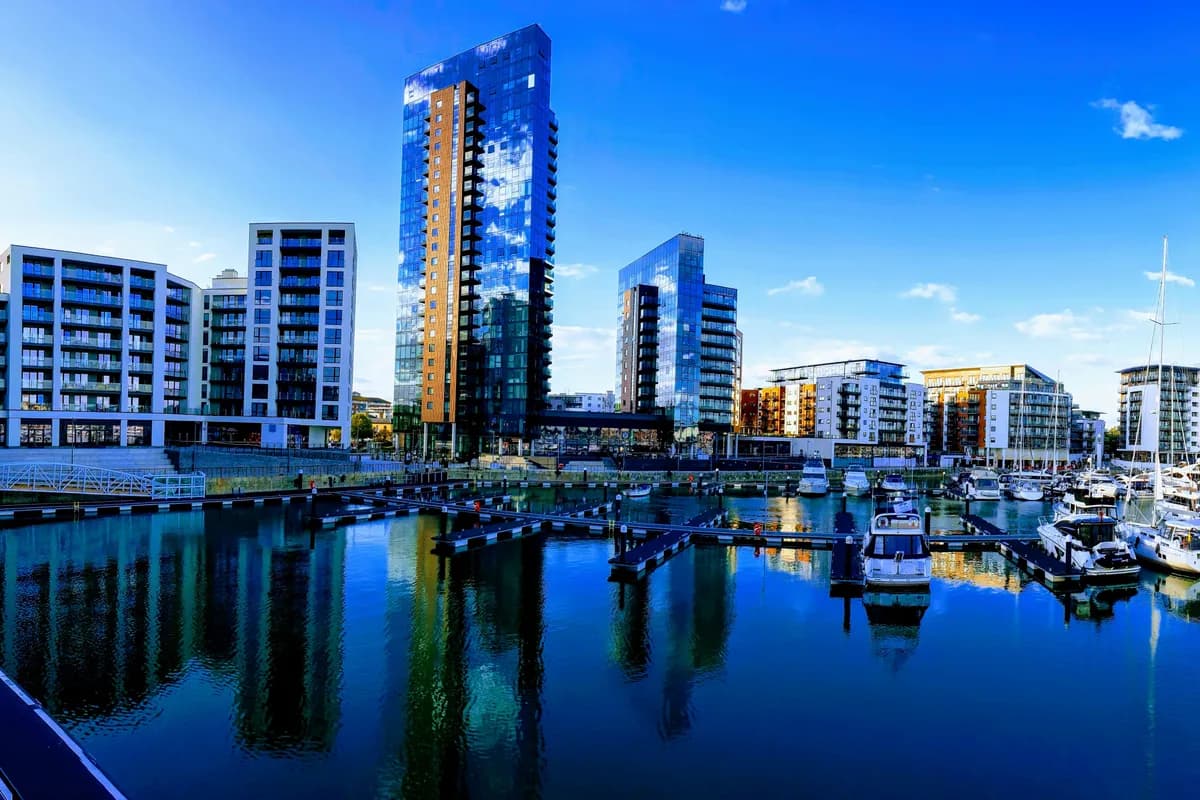 Southampton cityscape