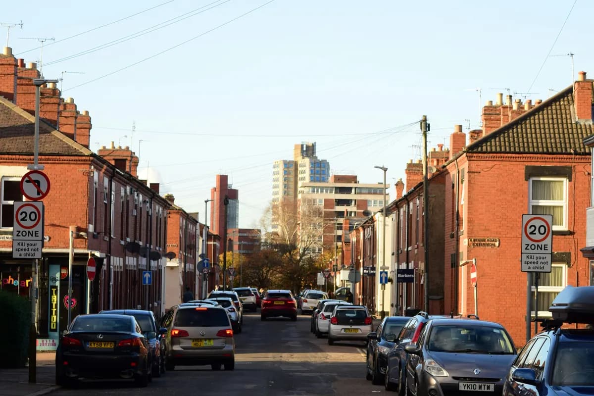 Leicester cityscape