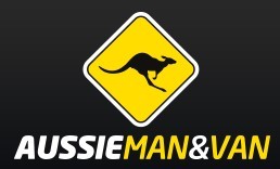 Aussie Man and Van logo